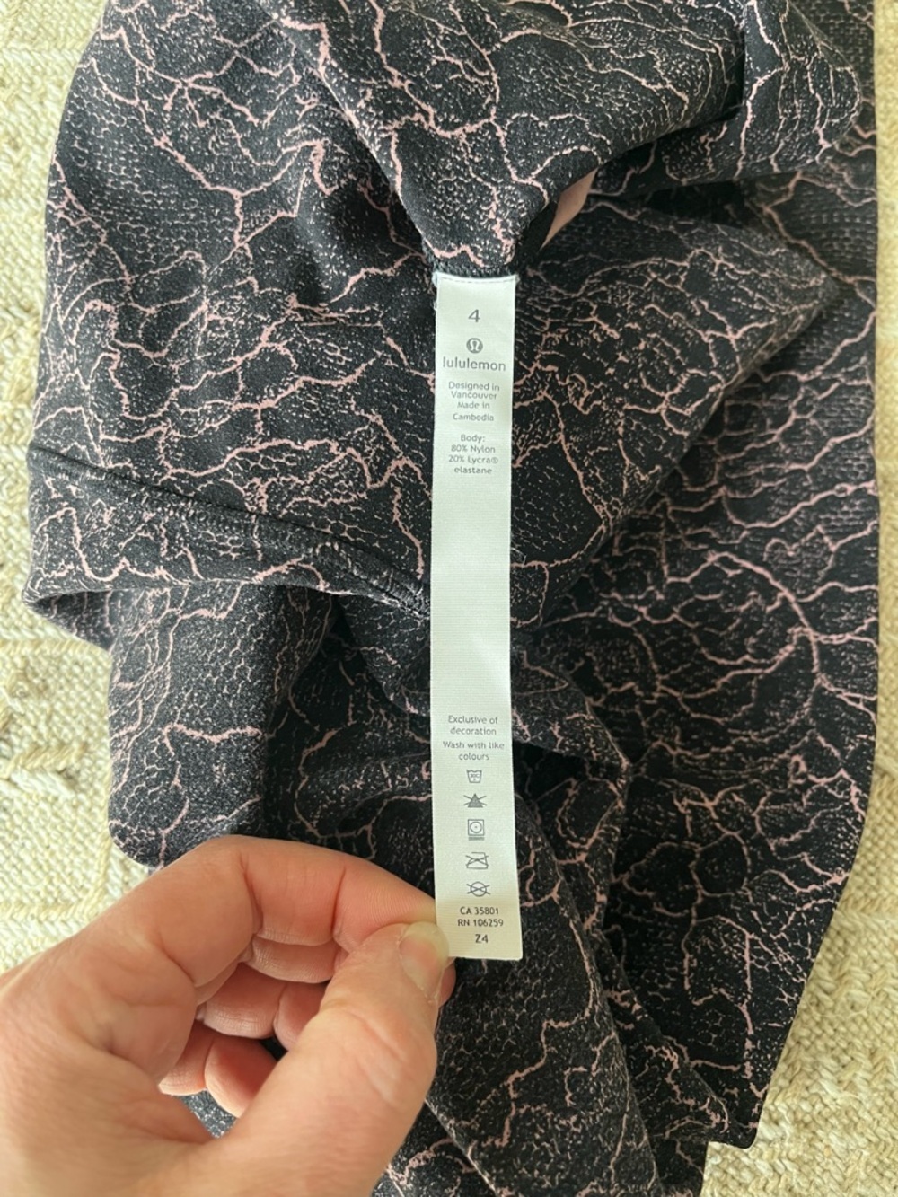 Lululemon Align Pant Spanish Rose | Size 4 | Nulu High Rise Leggings - Picture 7 of 8